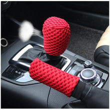 将图片加载到图库查看器，Universal Ice Silk Steering Wheel Cover Wear-resistant Anti-slip Car Accessories Microfiber Breathable Ice Silk Steering Wheel Cover Gear Handbrake Breathable Anti-Slip Warm  Steering Wheel Cover Winter Cool Summer Cover Interior
