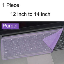 Load image into Gallery viewer, Universal Laptop Keyboard Cover Protector Notebook Keyboard Film 12 to 17 inch Waterproof Dustproof Silicone For Gaming Laptop Keyboard Skin Protector For Gaming Lovers

