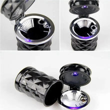 Load image into Gallery viewer, Universal LED Light Car Ashtray Cigarette Holder Car Accessories Portable Luxurious Design Ashtrays For Cars
