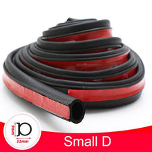将图片加载到图库查看器，Universal Self Adhesive Auto Rubber Weather Draft Seal Strip Weather-strip for Car Window and Door Car Door Seal Strip Auto Stickers Rubber Noise Insulation Anti-Dust Soundproofing Sealing Strips Interior Accessories

