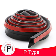 将图片加载到图库查看器，Universal Self Adhesive Auto Rubber Weather Draft Seal Strip Weather-strip for Car Window and Door Car Door Seal Strip Auto Stickers Rubber Noise Insulation Anti-Dust Soundproofing Sealing Strips Interior Accessories
