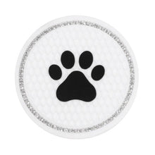 将图片加载到图库查看器，Universal Vehicle Bling Cup Holder Bling Glitter Acrylic Diamond Car Coaster PVC Travel Auto Cup Mats Insert Coaster Anti Slip Crystal Vehicle Bling Car Coasters Pink PVC Travel Auto Cup Holder Insert Coaster Anti Slip Crystal Vehicle Interior Accessories
