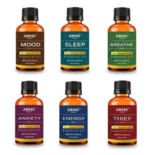将图片加载到图库查看器，6-Piece: Aromatherapy Therapeutic Grade Essential Oils Gift Set
