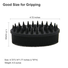 Load image into Gallery viewer, Upgrade Silicone Body Scrubber and Hair Shampoo Brush

