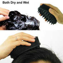 Load image into Gallery viewer, Upgrade Silicone Body Scrubber and Hair Shampoo Brush

