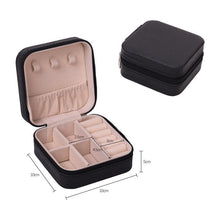 Load image into Gallery viewer, Upgrade Velvet Jewelry Storage Box Necklace Stackable Display Tray Bracelet Earring Organizers Handicrafts Drawer Box Grey Stackable Jewelry Inserts Compartments Velvet Display Storage Box for Necklace
