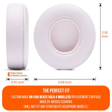 Load image into Gallery viewer, Upgraded Beats Solo 4 Earpads - WC PadZ Solo 4
