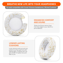 Load image into Gallery viewer, Upgraded Corsair Virtuoso Ear pads
