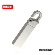 Load image into Gallery viewer, USB 3.0 Metal Pen Drive 8GB 16GB 32GB 64GB USB Flash Drive Flash Stick Disk On Key 3.0 Memory Stick Dual Memory Stick for Laptop PC Mac Computer Car Audio Projector
