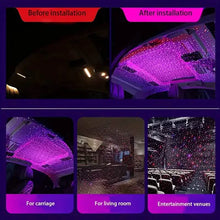 将图片加载到图库查看器，USB Music Rhythm Magic Stage Effect Projection Lamp
