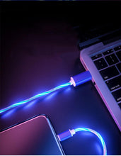 将图片加载到图库查看器，USB Phone  Magnet Phone Charger Cord Cable Car Phone Charger Mobile USB Magnetic Cable Micro USB Phones Cable Car Data Line Streamer Data Cable Fast Charging 360 Degree Magnetic USB Magnetic Cable Micro USB Magnet Phone Charger Cord
