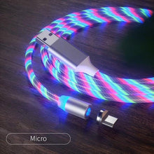 将图片加载到图库查看器，USB Phone  Magnet Phone Charger Cord Cable Car Phone Charger Mobile USB Magnetic Cable Micro USB Phones Cable Car Data Line Streamer Data Cable Fast Charging 360 Degree Magnetic USB Magnetic Cable Micro USB Magnet Phone Charger Cord
