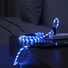 将图片加载到图库查看器，USB Phone  Magnet Phone Charger Cord Cable Car Phone Charger Mobile USB Magnetic Cable Micro USB Phones Cable Car Data Line Streamer Data Cable Fast Charging 360 Degree Magnetic USB Magnetic Cable Micro USB Magnet Phone Charger Cord
