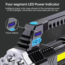 将图片加载到图库查看器，USB Rechargeable High Power LED Flashlight
