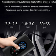 Load image into Gallery viewer, USB Rechargeable Intelligent Air Pump Car Portable
