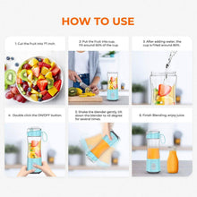Load image into Gallery viewer, USB Rechargeable Portable Blender
