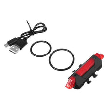 将图片加载到图库查看器，USB Rechargeable Waterproof Mountain Bike Lamp Warning Cycling Taillight Bike LED Headlight Tail Light Ultra Bright Bicycle LED Safety Light Waterproof Cycling Taillight For Electric Scooter

