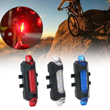 将图片加载到图库查看器，USB Rechargeable Waterproof Mountain Bike Lamp Warning Cycling Taillight Bike LED Headlight Tail Light Ultra Bright Bicycle LED Safety Light Waterproof Cycling Taillight For Electric Scooter
