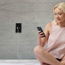 将图片加载到图库查看器，USB Wall Outlet Dual 2.4A USB Wall Charger
