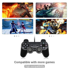 将图片加载到图库查看器，USB Wired Controller Gamepad For Computer Laptop Joystick Black Vibration PC Game Joystick Double Vibration Feedback Motors Fit for PC Computer
