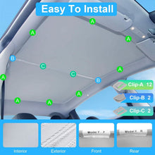 Load image into Gallery viewer, UV Protection Sunshade Roof Fit for Tesla Model Y 2020-2024
