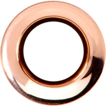 Load image into Gallery viewer, Black Rose Gold PVD Two Tone Screw Fit Tunnel Plug Set 3mm to 16mm
