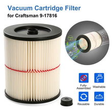 将图片加载到图库查看器，Vacuum Cartridge Filter Replacement
