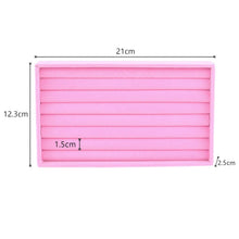 将图片加载到图库查看器，Velvet Jewelry Box Display Tray Drawer Storage Jewelry Holder For Ring Earrings Necklace Bracelet Soft Velvet Organizer Case Velvet Display Holder for Earrings Ring Bracelet Necklace
