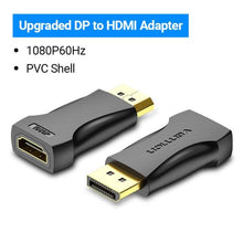 将图片加载到图库查看器，Vention DP To HDMI Adapter And 4K DP To HDMI Video Audio Converter for PC Laptop Projector Monitor

