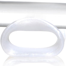 将图片加载到图库查看器，Thin Flexible White Silicone Tunnel Plug Set 6mm to 25mm
