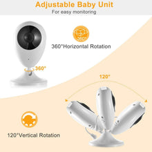 Load image into Gallery viewer, Video Baby with Digital Camera Infrared Night Viion
