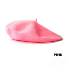 Load image into Gallery viewer, Vintage Beret Hat Flat Cap For Women Retro Classic Style Wool Beret Caps Modern Women Hats
