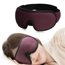Load image into Gallery viewer, Vintage Blocking Light Sleeping Eye Mask Soft Padded Travel Shade Cover Cool Style Blindfold Eye Cover Sleep Mask Eye Patch For Men Women
