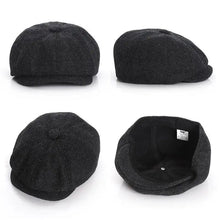 Load image into Gallery viewer, Vintage Children Winter Beret Caps Cute Octagonal Beret Soft Hat Comfortable Retro Style Caps For Children
