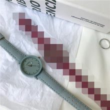 将图片加载到图库查看器，Vintage Leather Simple Women Watches Fashion Quartz Watch Wristwatches Retro Casual Watches Brown Leather Classic Analog Quartz Fashion Simple Ladies Quartz Watches
