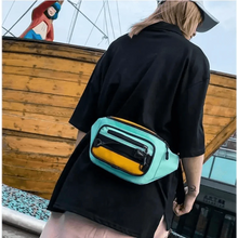 Load image into Gallery viewer, Vintage Lightweight Unisex Fanny Pack 3 Zippers Waist Packs Canvas Adjustable Party Fanny Pack
