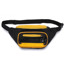 Load image into Gallery viewer, Vintage Lightweight Unisex Fanny Pack 3 Zippers Waist Packs Canvas Adjustable Party Fanny Pack
