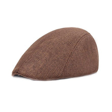 Load image into Gallery viewer, Vintage Men Beret Hats Classic Simple Winter Warm Caps Cotton Comfortable Autumn Beret Flat Hat Quality Durable Retro Men's Hat Unique Berets For Men Retro Cap
