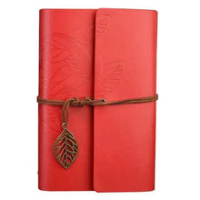 Load image into Gallery viewer, Vintage PU Leather Diary Notebook Journal  Retro Book Traveler Planners Office School Supplies
