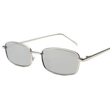 Load image into Gallery viewer, Vintage Slender Square Sunglasses Classic Small Frame New Square Shape  Sunglasses For Men In High-quality Metal Frame Sunglasses For Men New Vintage Sunglasses

