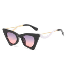 Load image into Gallery viewer, Vintage Square Cat Eye Sunglasses Women Retro Trendy Cat eye Sunglasses Classic Fashionable , Decent Personality &amp; Wind Sunglasses In Retro Box Trending  Street Style Sunglasses For Men &amp; Women
