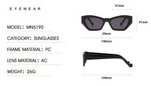Load image into Gallery viewer, Vintage Style Retro Style Women Sunglasses New Irregular Glasses For Women  Eyewear For Women Sunglasses Women Men Vintage Square Glasses
