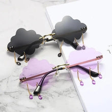 Load image into Gallery viewer, Vintage Women Rimless Sunglasses Retro Style Glasses For Summer Cloud Shaped Style Excellent Gift For Girls
