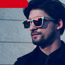 Load image into Gallery viewer, Vintage Wooden Frame Summer Wood Sunglasses Polarized For Women And  Men Vintage Design Wooden Sun Glasses Sunglasses For Men
