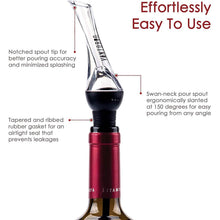 Load image into Gallery viewer, Vintorio Wine Aerator Pourer - Premium Aerating Pourer and Decanter Spout
