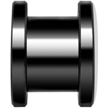 Load image into Gallery viewer, Pink Grenade Black Anodized Screw Fit Plug Set 00G
