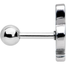 Load image into Gallery viewer, 16G 1/4 Treble Clef Music Note Tragus Cartilage Earring
