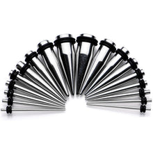 Load image into Gallery viewer, 9 Piece Ear Stretching Kit in Stainless Steel Set of 2
