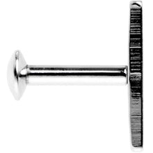 将图片加载到图库查看器，1/4 9mm Steel Rectangle Internal Thread Daith Cartilage Tragus

