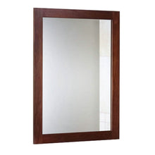 Load image into Gallery viewer, Wall Mount Mirror Wood-Like Frame Rectangle Modern Hanging Mirror
